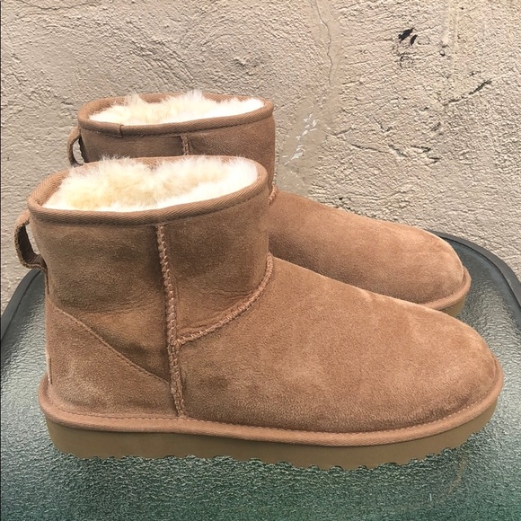 ugg classic mini ii chestnut 8